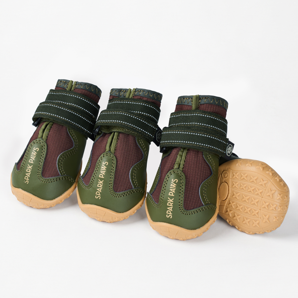 All-Season schoen - Green Brown