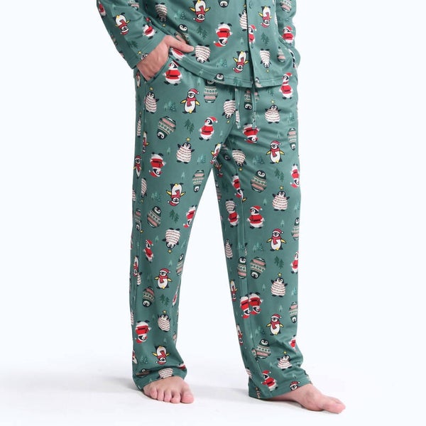 Menselijke pyjamabroek - Merry Penguins