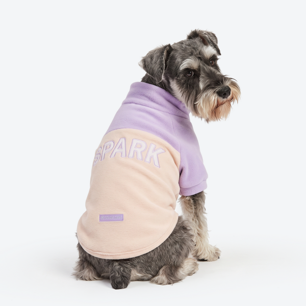 Pluche Fleece - Lila