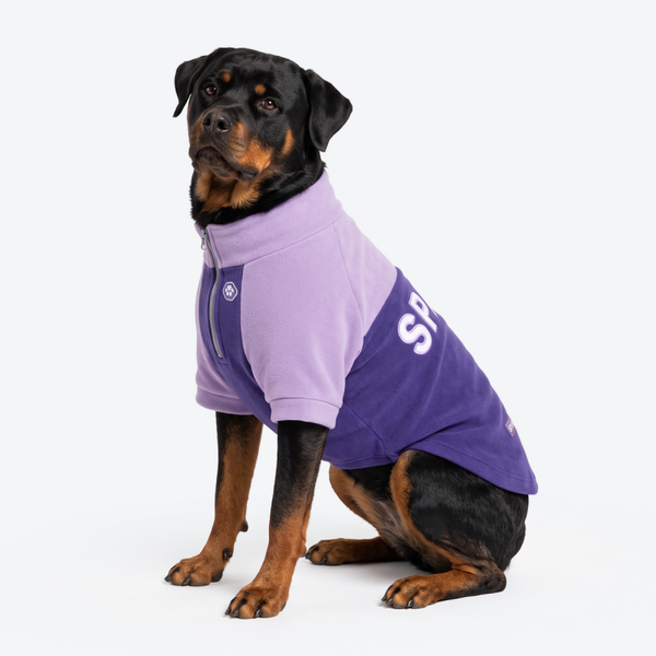 Pluche Fleece - Purple