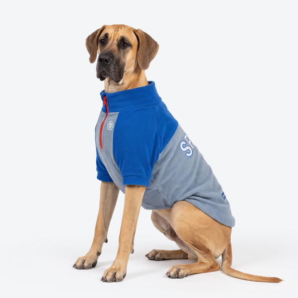 Pluche Fleece -Royal Blue