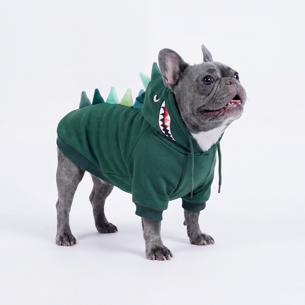 Halloween Honden Hoodie - Dinosaurus