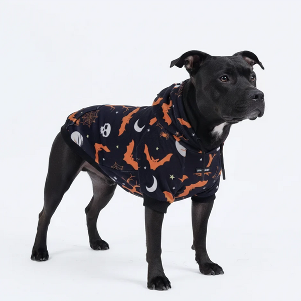 Halloween Honden Hoodie - Zwart