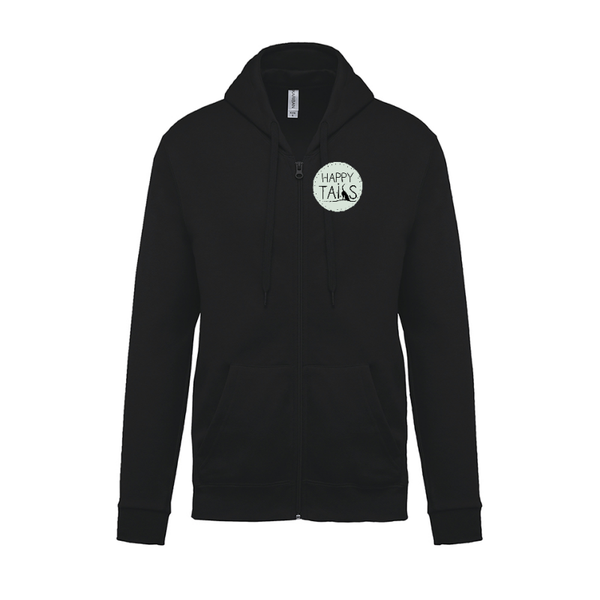 Vest met capuchon