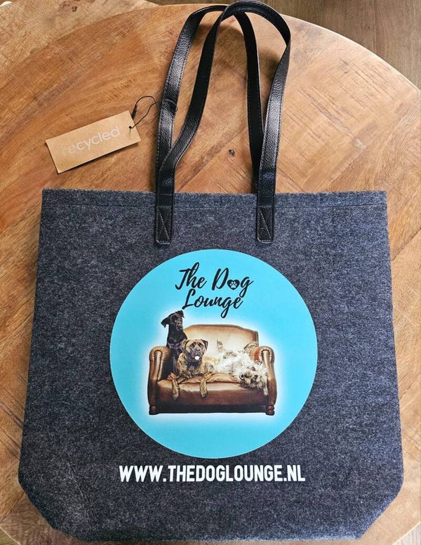 Vilt tas met eigen logo (merch) 10x