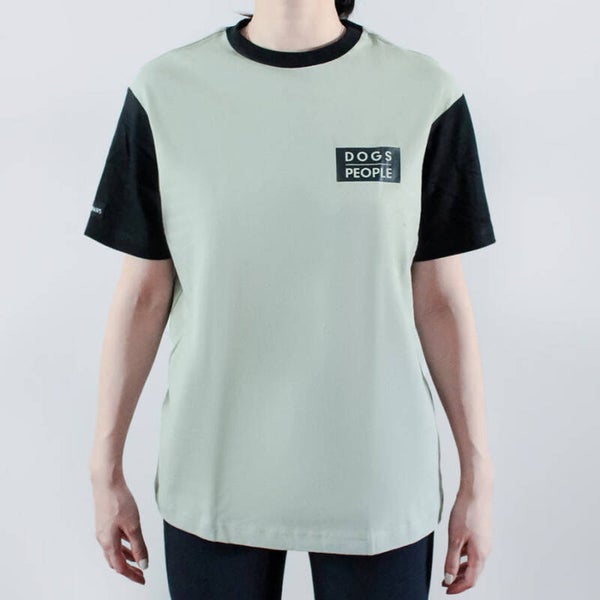 Olive Black " Dogs over people" tshirt