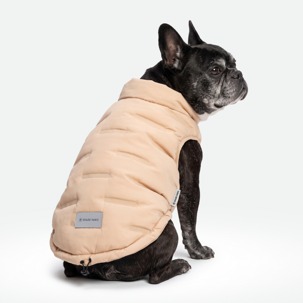 ThermoSonic Gewatteerde Jas - Beige