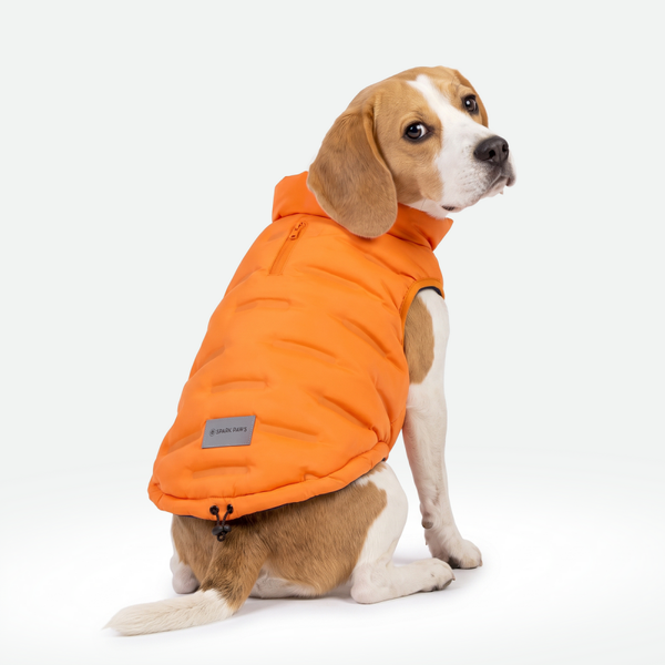 ThermoSonic Gewatteerde Jas - Oranje