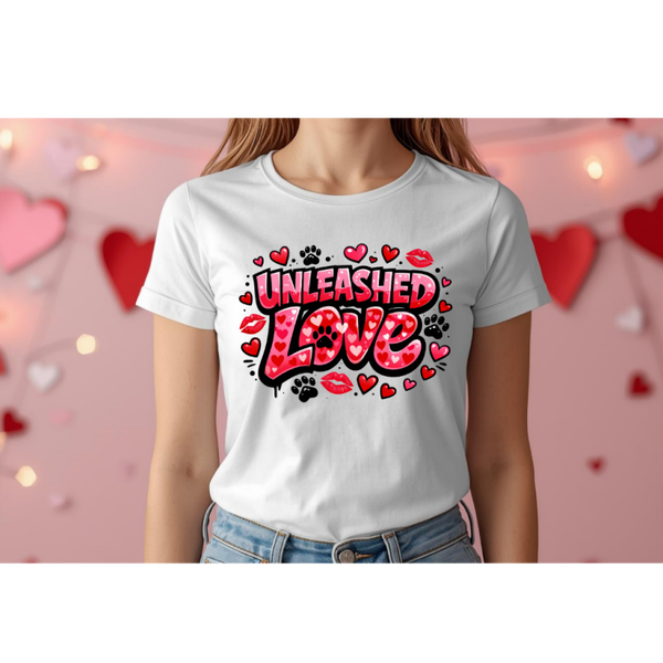 Basic Valentine T-Shirt - Unleashed Love