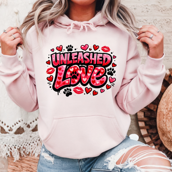 Basic Valentine Hoodie - Unleashed Love