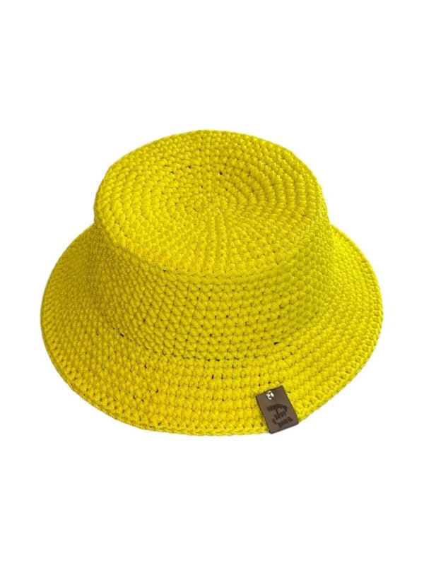 Yellow Crochet Hat