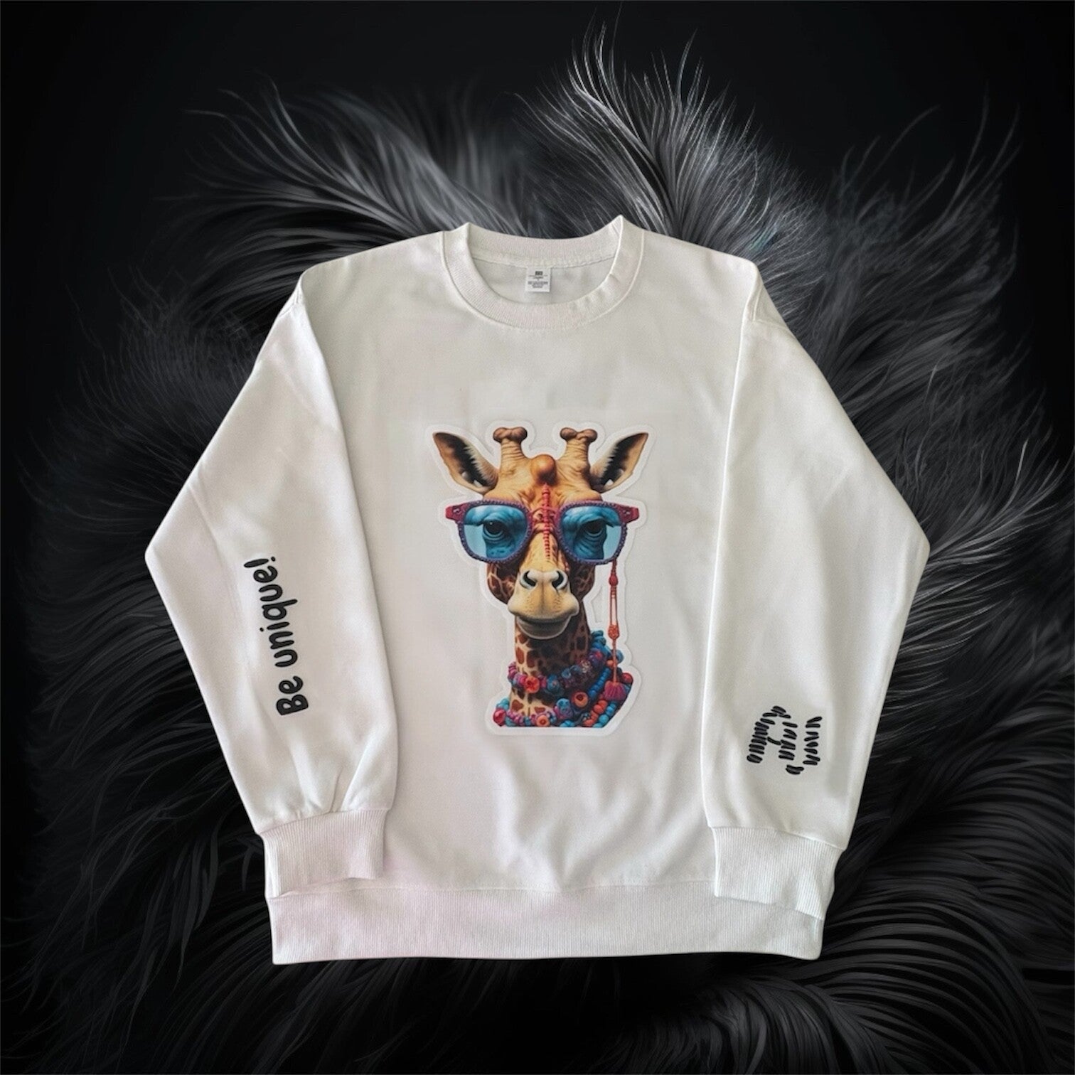 Printed Sweatshirt - Giraffe