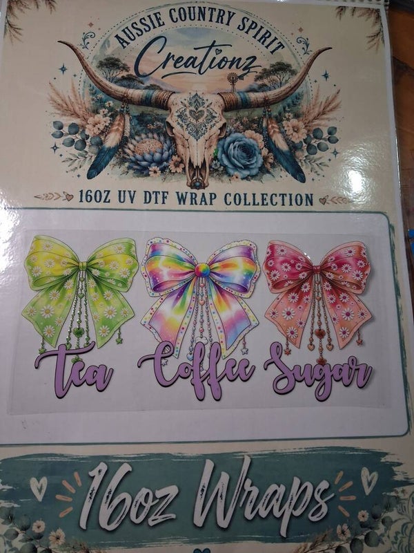 Coloured bows