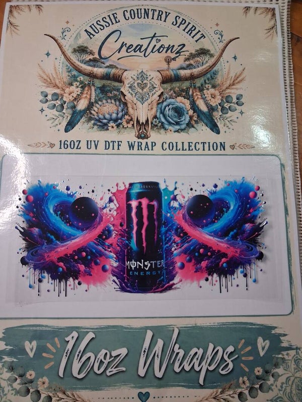 Monster Pink & Blue