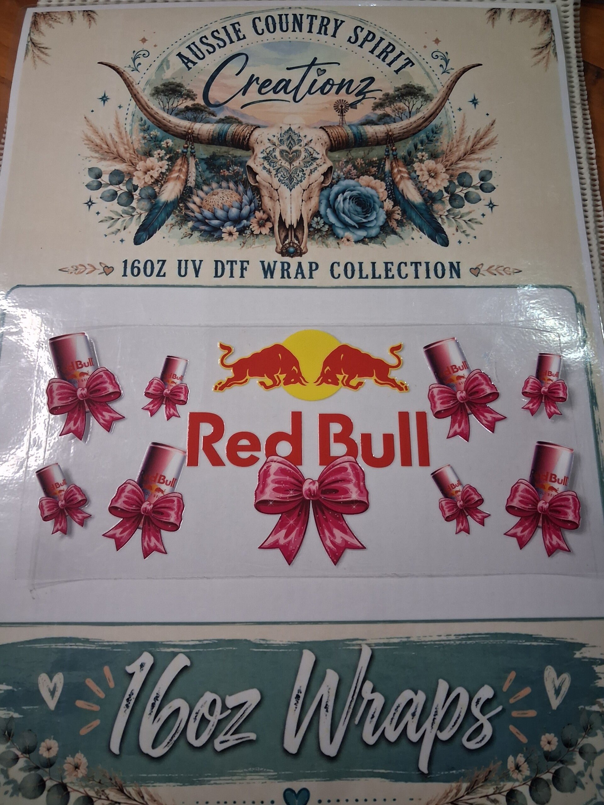 Pink redbull logo