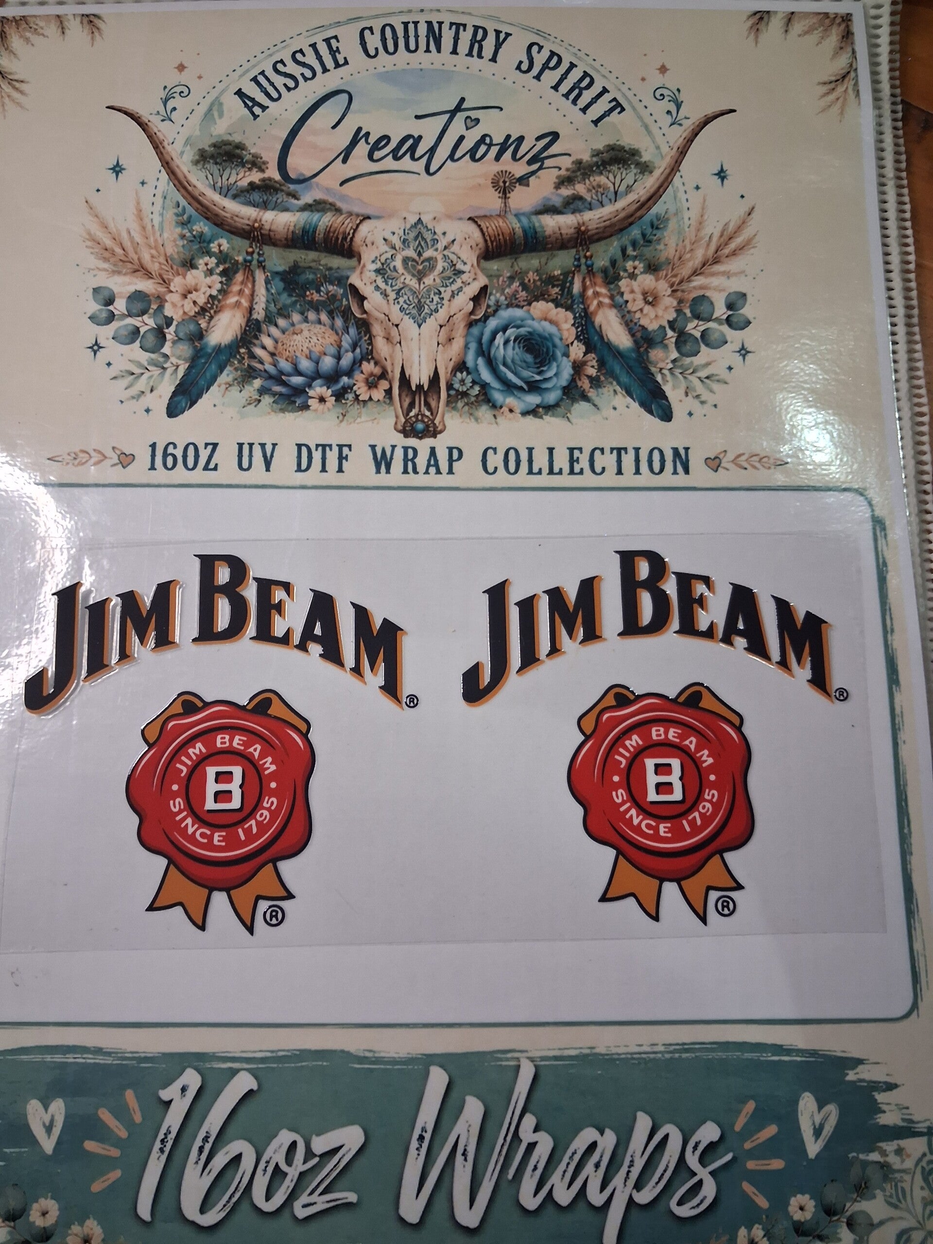 Jim Beam Label
