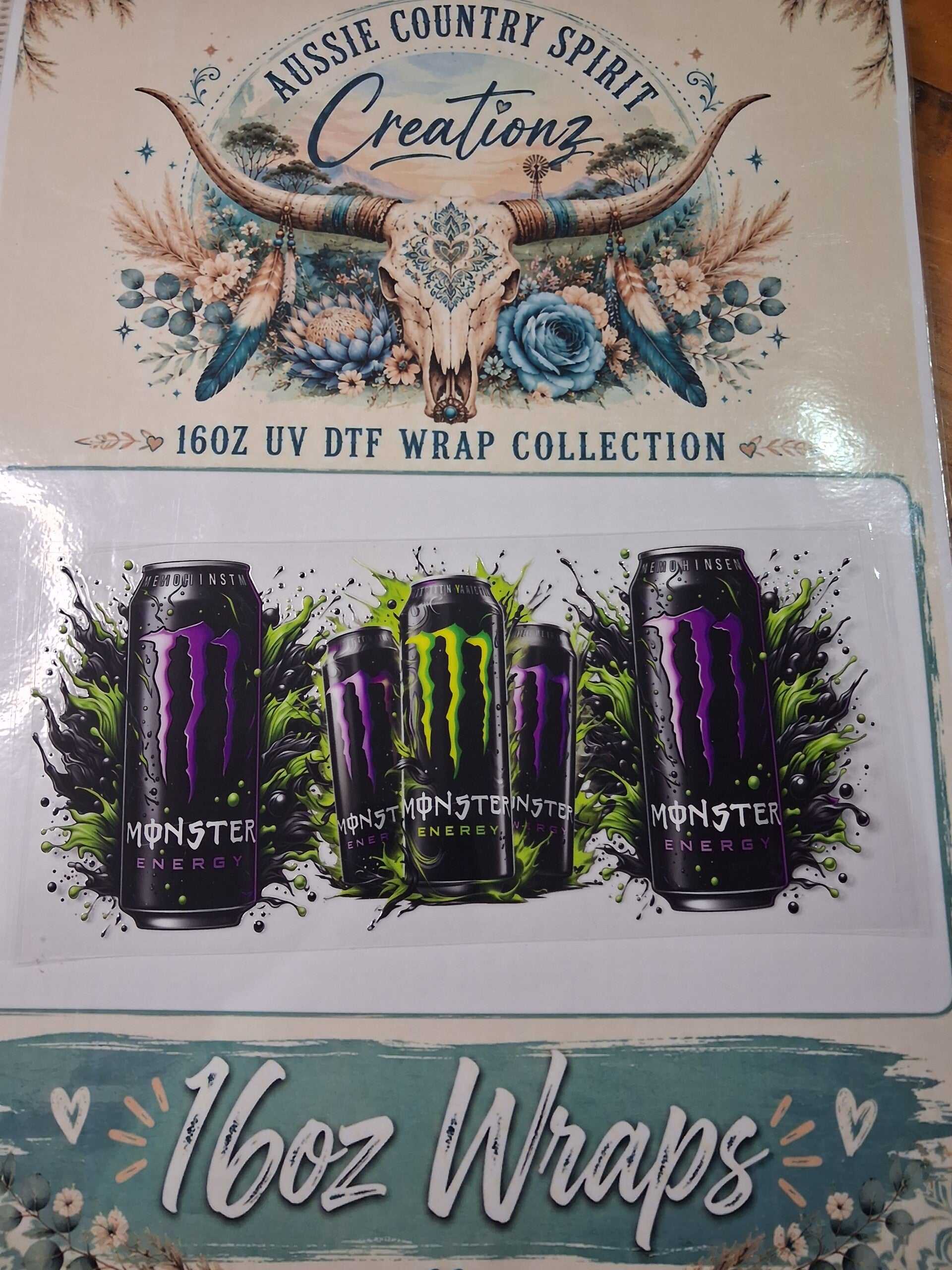 Monster Green & Purple