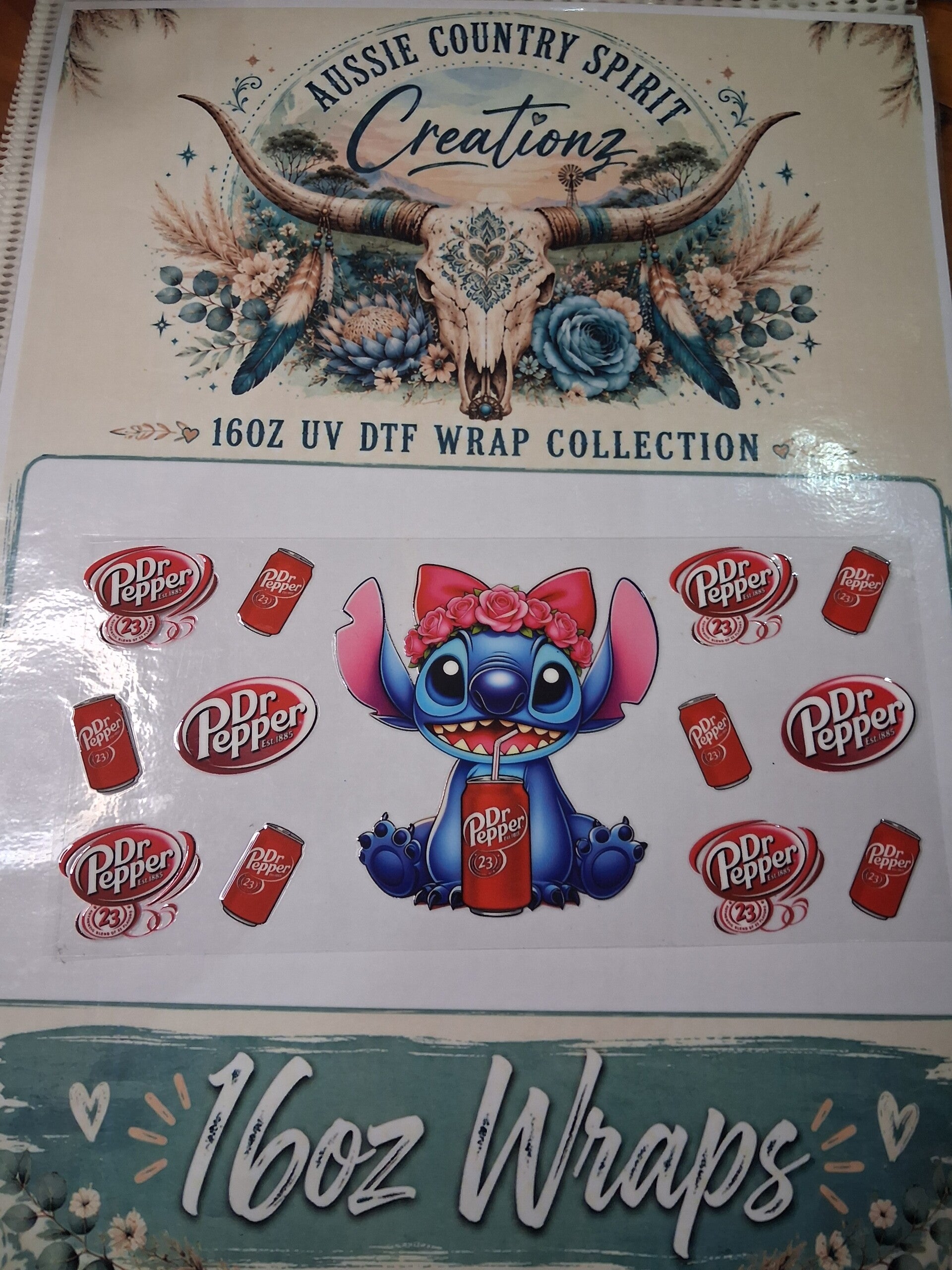 Dr pepper- stitch
