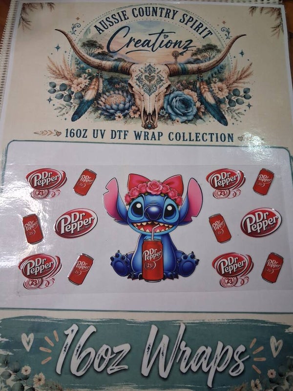 Dr pepper- stitch