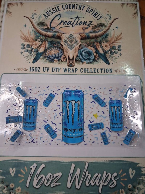 Monster - light blue 💙