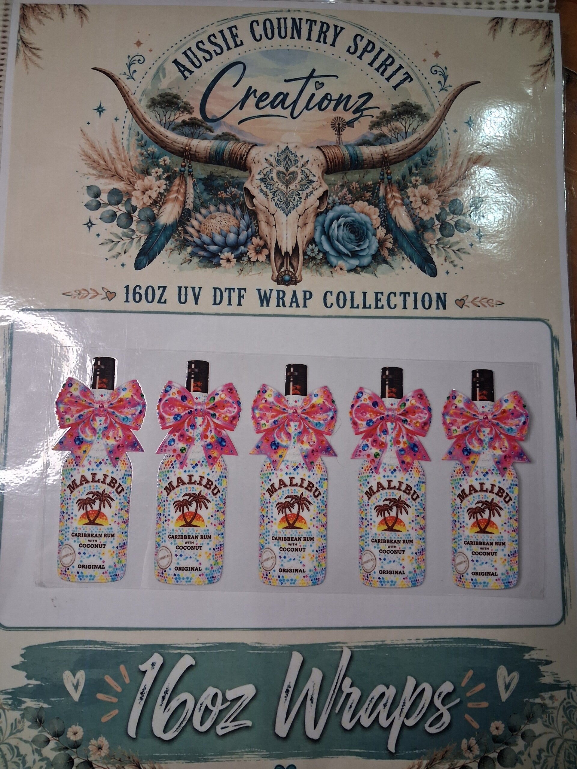 Malibu with bows