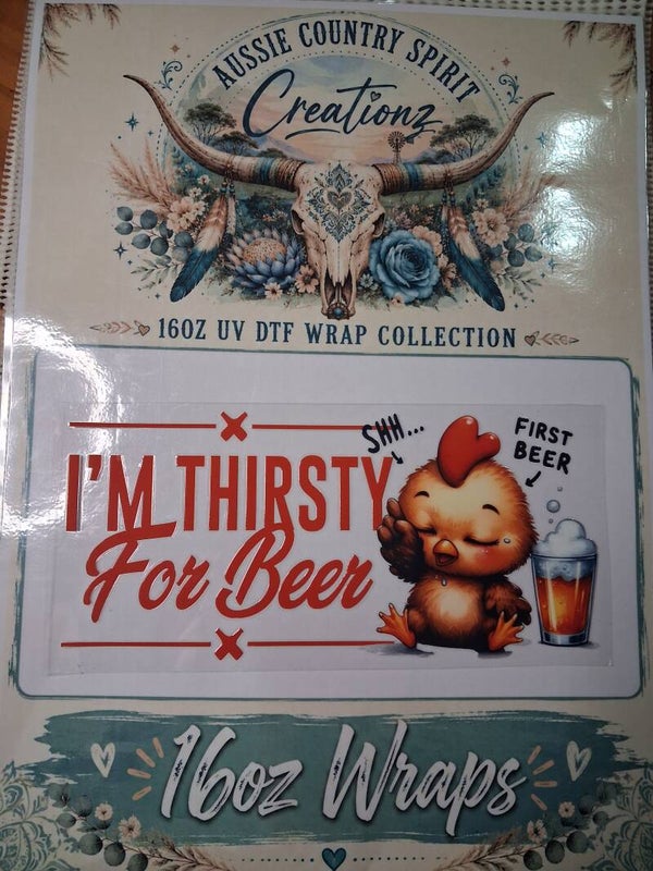 Thirsty for beer