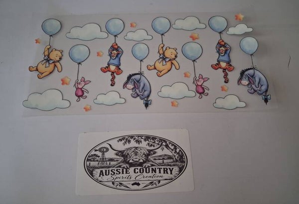 Light blue balloon pooh