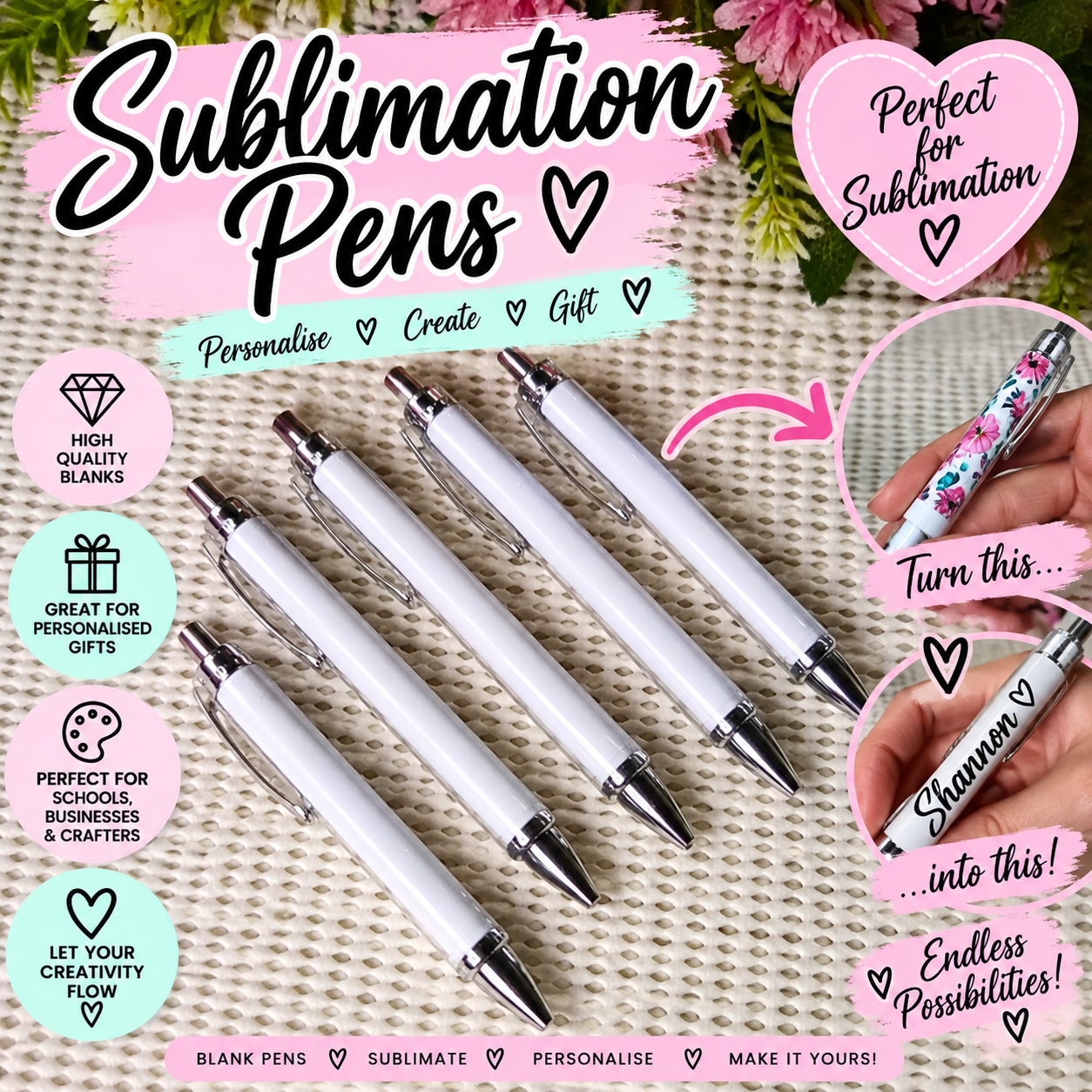 Sublimation  pens 🖊️