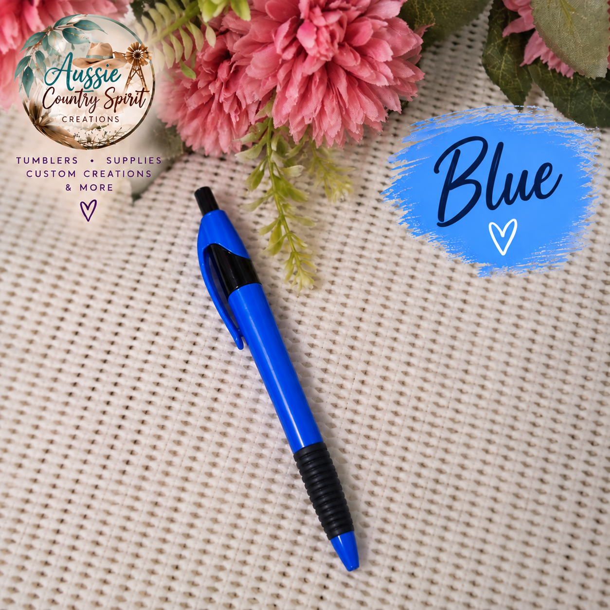 Blue Click Pen 💙