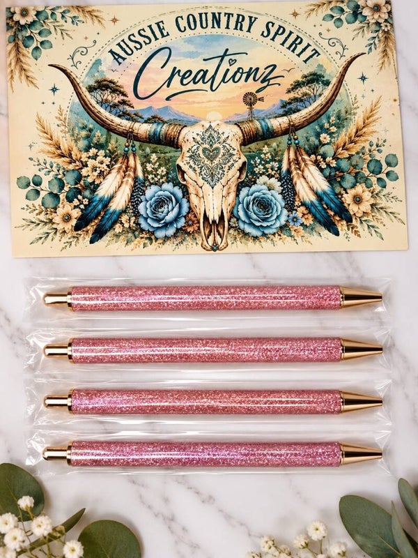 Rose gold Glitter Pen 🖋️