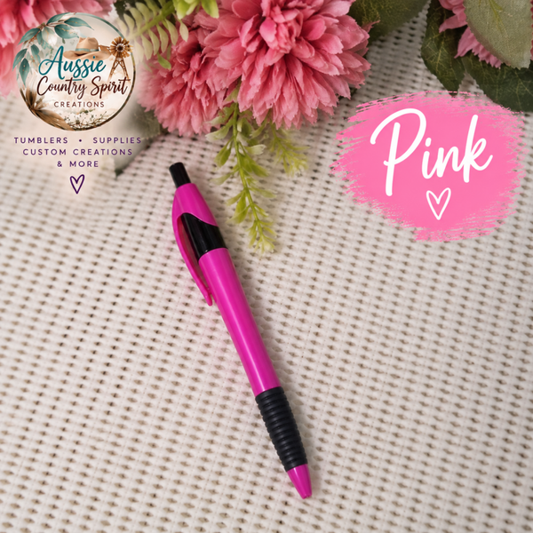 Pink Click Pen 🩷