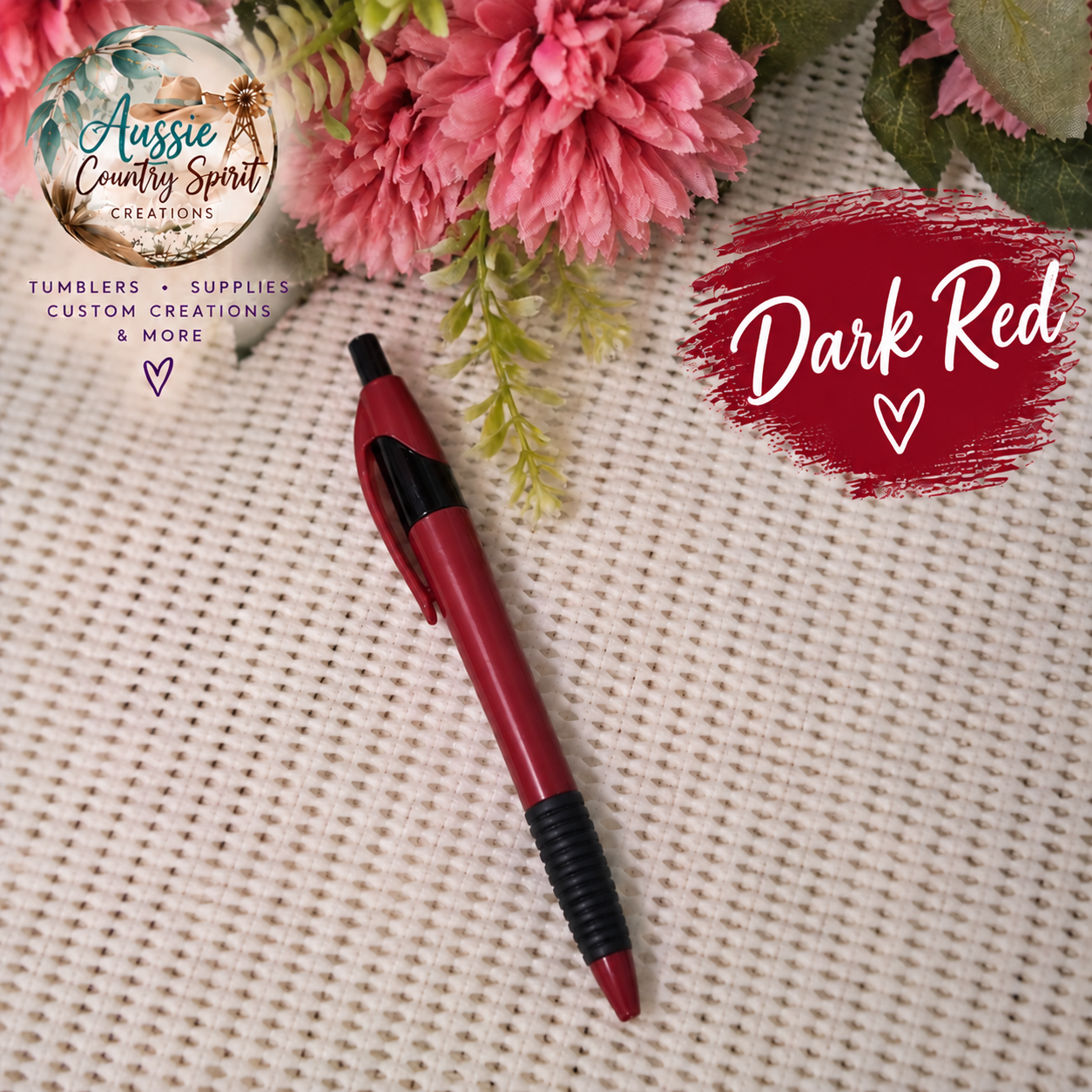 Red click pen ♥️
