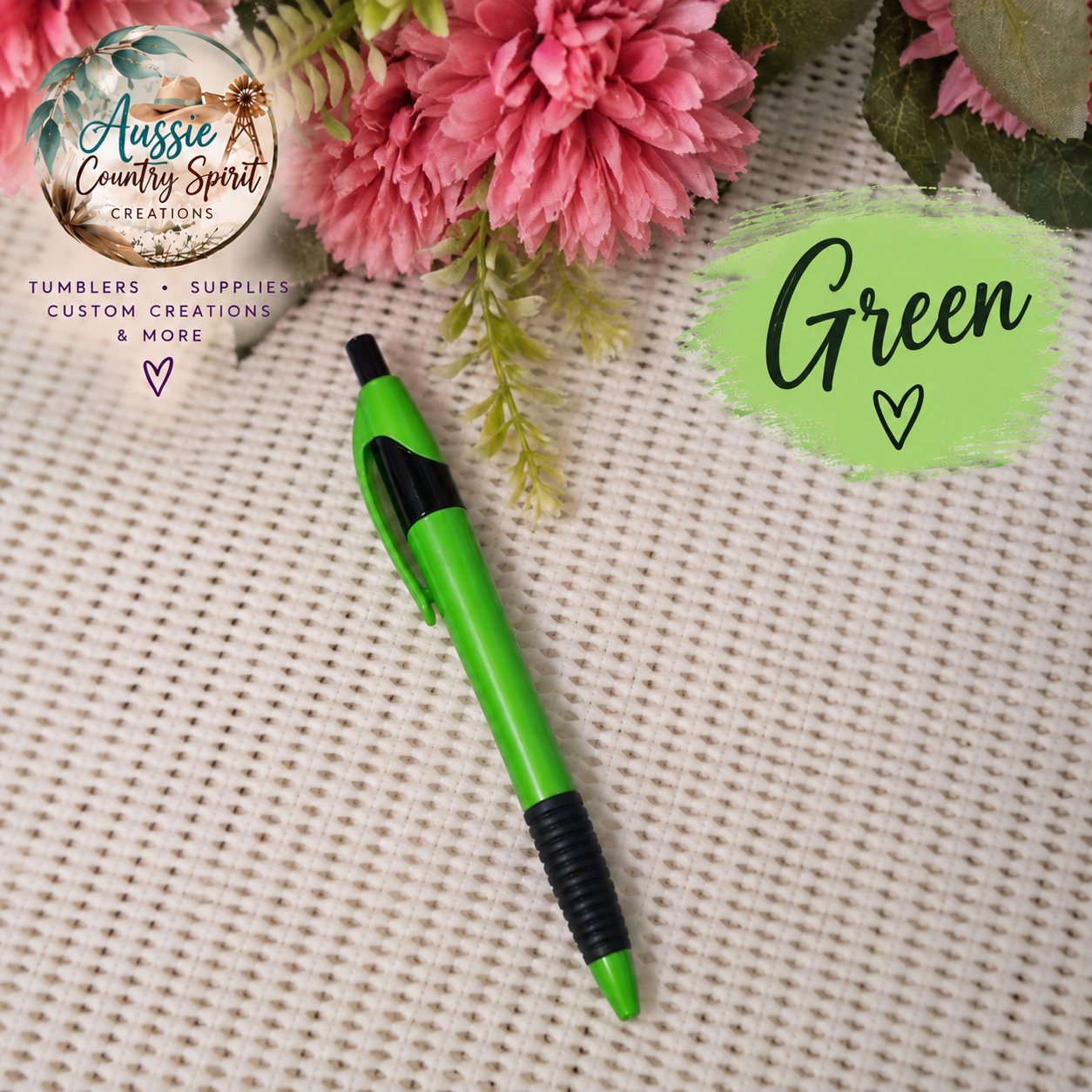 Green Click Pen 💚