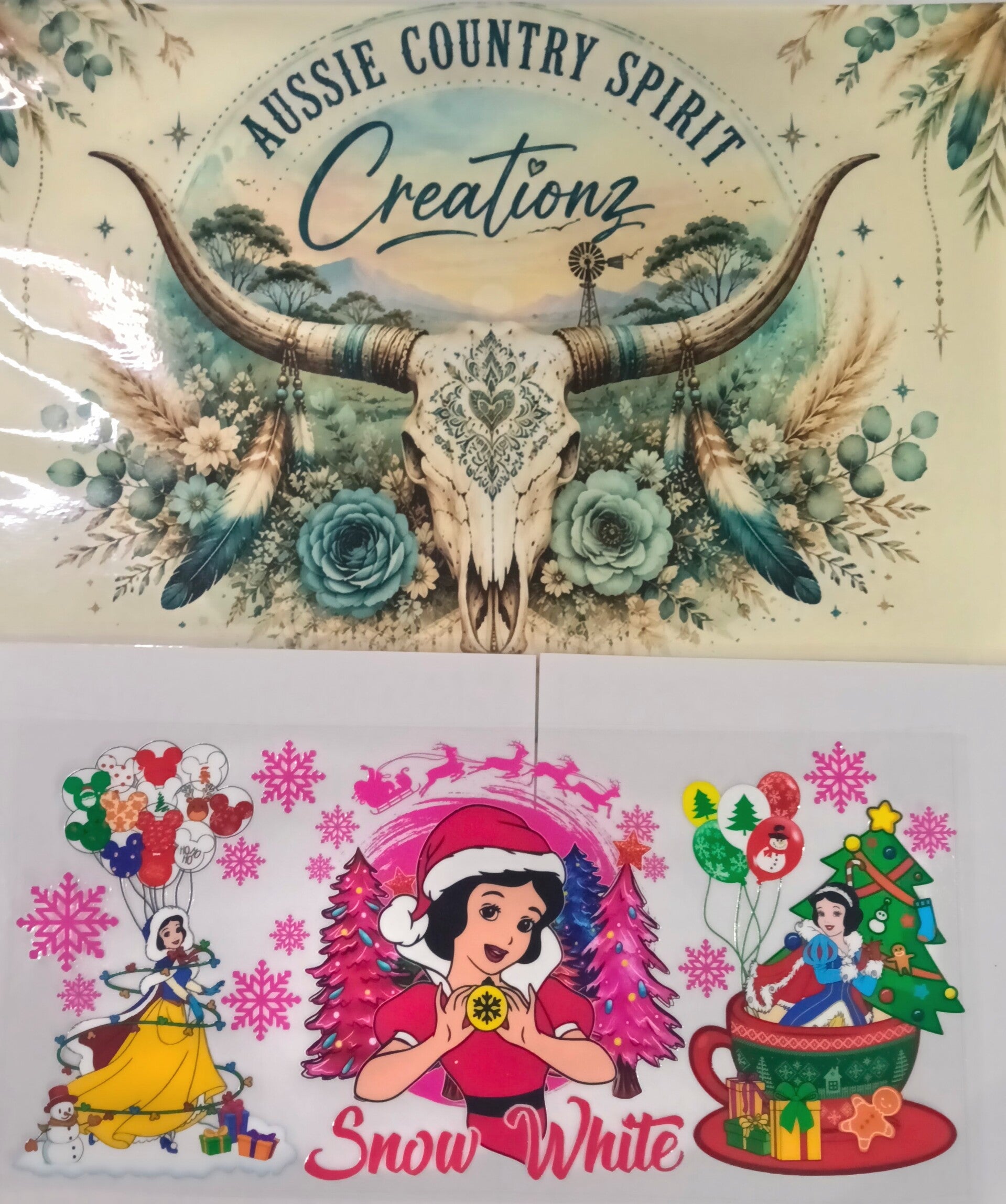 Snow White Christmas design