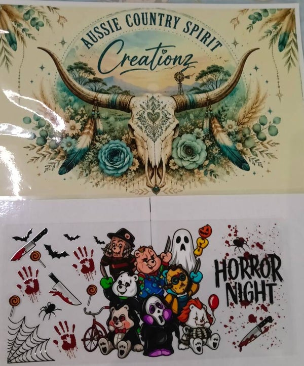 Horror night- scary characters