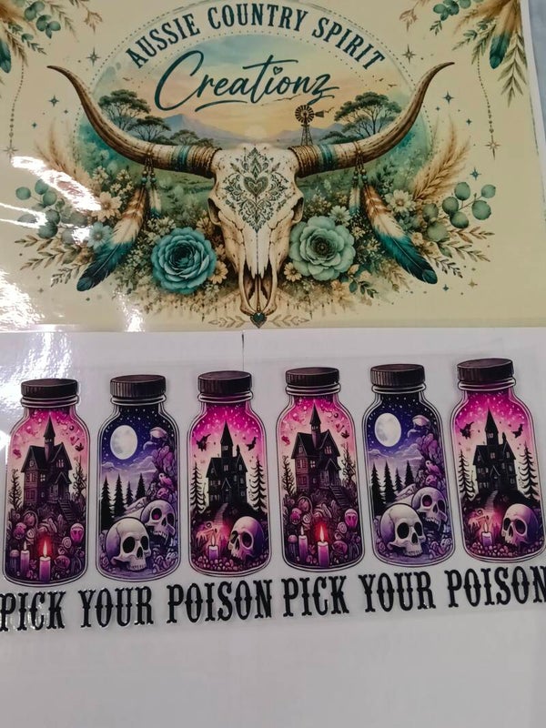 Pick your poison 💕