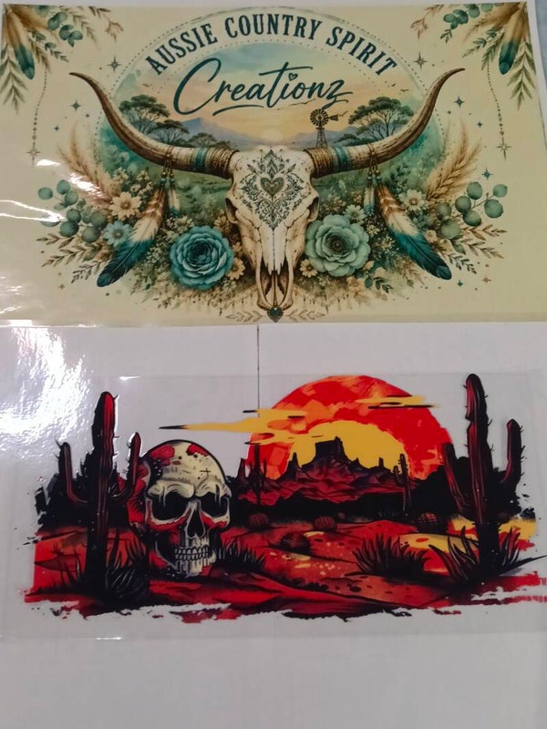 Skull sunset 🌇
