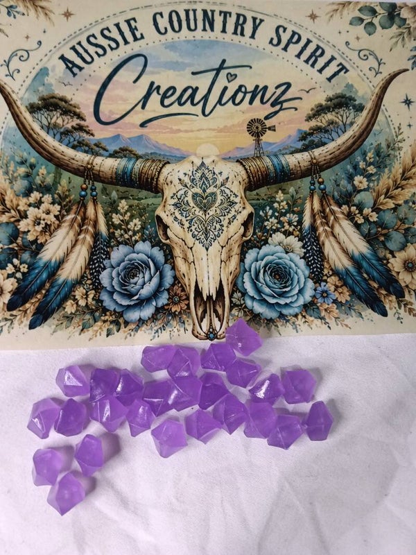 Purple rhinestones 💜