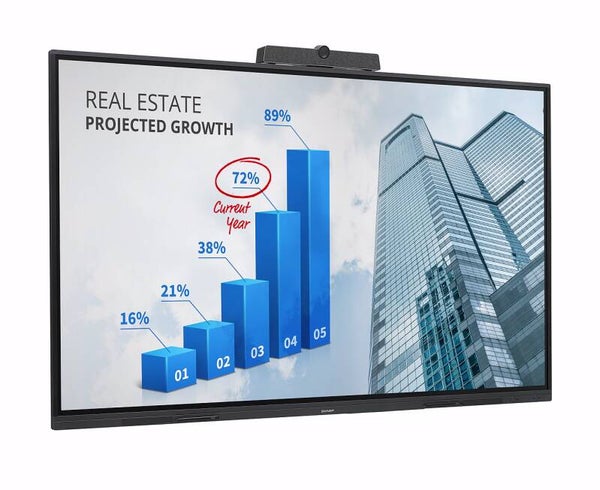 Sharp 75" Class Touch Display, $2,900.00