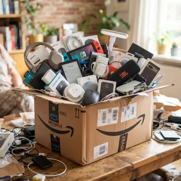 Amazon Elektrische Retourpakketten 10kg