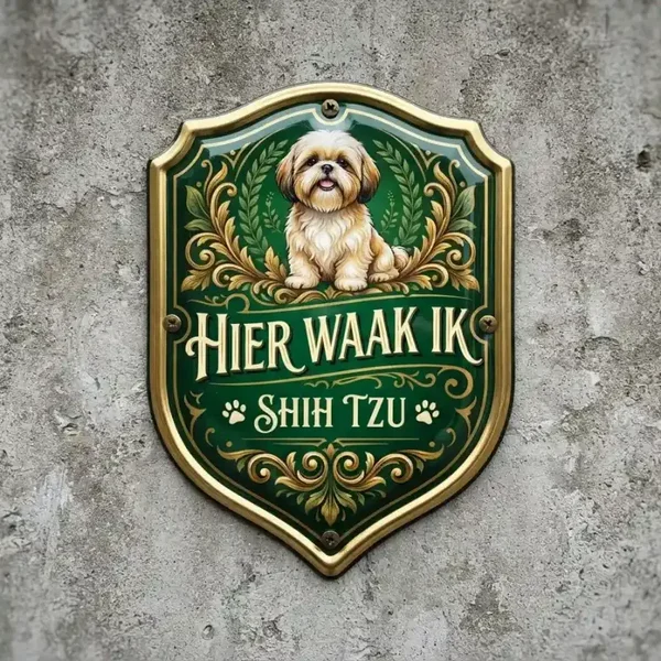 Shi Tzu Waakbord Acryl - 15 designs