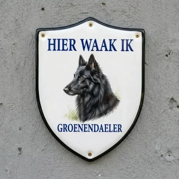 Acryl Groenendaeler waakbord - 15 Design