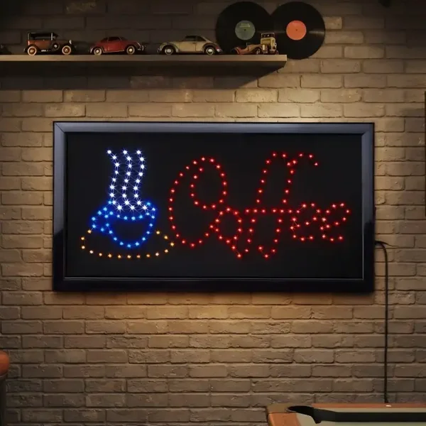 Luxe LED Bord Coffee - 50x25x4 cm - Sfeerverlichting