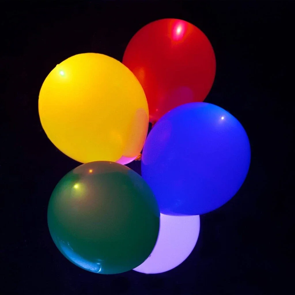 Luxe LED Neon Ballonnen - Set van Verlichte Ballonnen