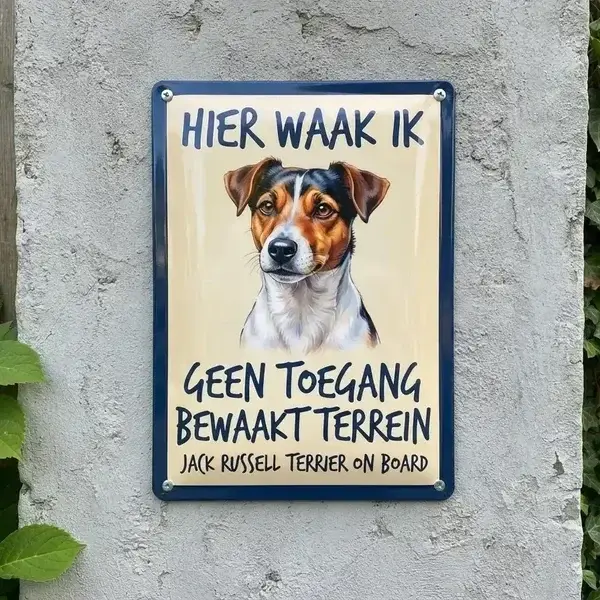 Waakbord Jack Russell - 13 Designs