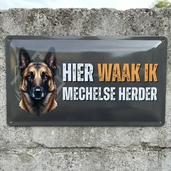 Waakborden Mechelse Herder 21 disigns