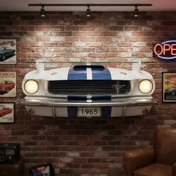 Mustang GT 350 Wandplank met Verlichting