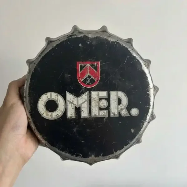 Omer Bierbord Kroonkurk Metaal Tweedehands