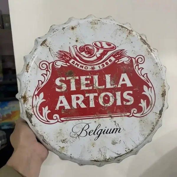 Stella Artois Kroonkurk Bord - 2e hands
