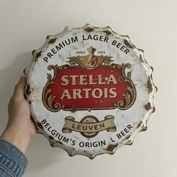 Stella Kroonkurk Metalen Bord